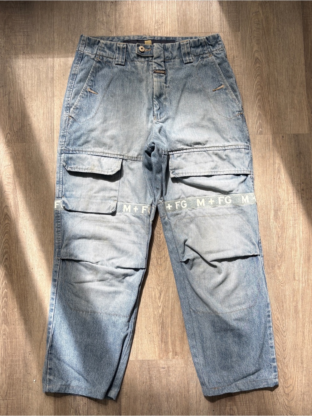 VTG Marithe Francois Girbaud Shuttle Tape Jeans Size 32 Baggy 90s Y2K Skater